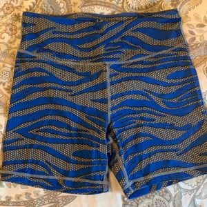 Fun print bike shorts- S